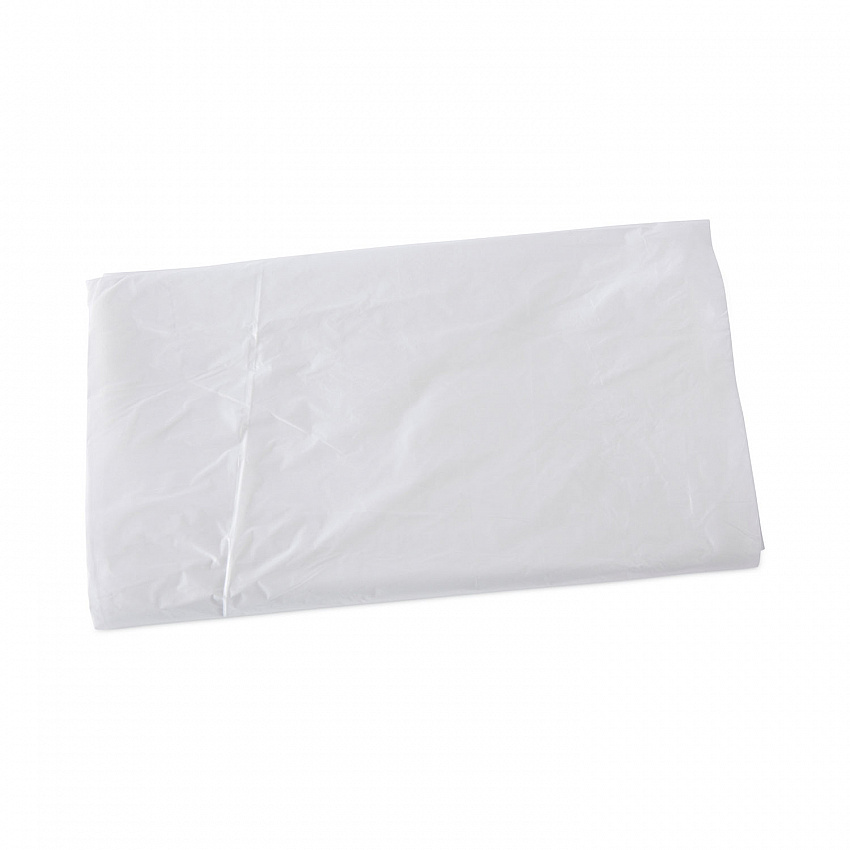 High Density Industrial Can Liners Flat Pack, 56 gal, 16 mic, 43" x 48", Natural, Flat Pack, 200/Carton (H4348S)