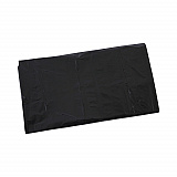 Linear Low Density Industrial Can Liners, 45 gal, 0.7 mil, 40" x 46", Black, Flat Pack, 100/Carton (L4046H)