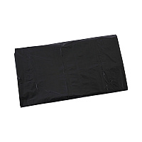 Linear Low Density Industrial Can Liners, 45 gal, 0.7 mil, 40" x 46", Black, Flat Pack, 100/Carton (L4046H)