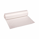 High Density Industrial Can Liners Coreless Rolls, 33 gal, 16 mic, 33" x 40", Natural, Perforated, 25 Bags/Roll, 10 Rolls/CT (RH3340S)