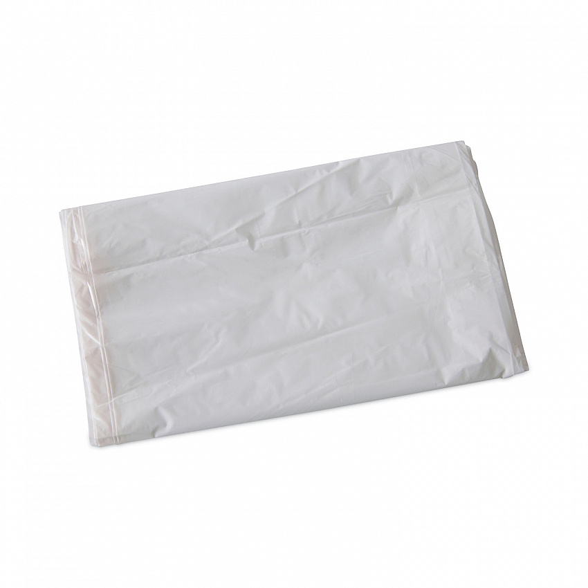 Linear Low Density Industrial Can Liners, 30 gal, 0.7 mil, 30" x 36", White, Flat Pack, 200/Carton (VW3036X)