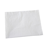 Linear Low Density Industrial Can Liners, 60 gal, 0.7 mil, 38" x 58", White, Flat Pack, 100/Carton (VW3858X)