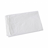 Linear Low Density Industrial Can Liners, 30 gal, 0.9 mil, 30" x 36", White, Flat Pack, 100/Carton (W3036X)