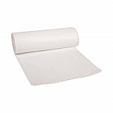 Low-Density Waste Can Liners, 60 gal, 0.5 mil, 38" x 58", White, Perforated Roll, 10 Bags/Roll, 10 Rolls/Carton (515)
