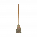 Parlor Broom, Corn Fiber Bristles, 55" Overall Length, Natural (926CEA)