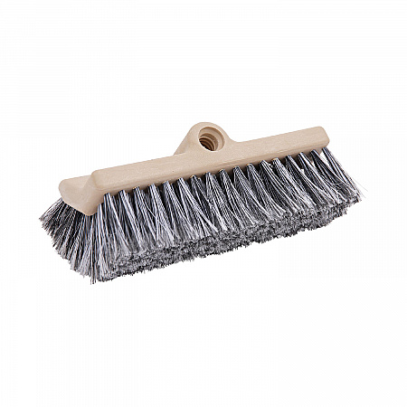 Dual-Surface Vehicle Brush, Black Polypropylene Bristles, 10