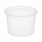 Newspring DELItainer Microwavable Container, 64 oz, 6.25 x 6.25 x 4.5, Natural, Plastic, 120/Carton (L6064)