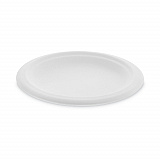 EarthChoice Compostable Fiber-Blend Bagasse Dinnerware, Plate, Sugarcane, 6" dia, Natural, 1,000/Carton (MC500060001)