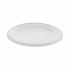 EarthChoice Compostable Fiber-Blend Bagasse Dinnerware, Plate, Sugarcane, 6
