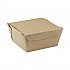EarthChoice OneBox Paper Box, 37 oz, 4.5 x 4.5 x 2.5, Brown, 312/Carton (NOB01KEC)
