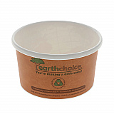 EarthChoice Compostable Soup Cup, Small, 8 oz, 3 .8 x 3.3 x 2.1, Brown, Paper, 500/Carton (PHSC8ECDI)