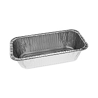 Aluminum Steam Table Pan, One-Third Size Deep Loaf, 3" Deep, 5.9 x 8.04, 200/Carton (Y6062XH)