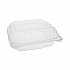 SENSATION SmartLock Hinged Lid Container, 8.5 x 8.34 x 3., Clear, Plastic, 200/Carton (YCI821200000)