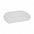 ClearView MealMaster Lid with Fog Gard Coating, Medium Flat Lid, 8.12 x 6.5 x 0.37, Clear, Plastic, 252/Carton (YCN8462S00D0)