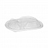 ClearView MealMaster Lid with Fog Gard Coating, Large 2-Compartment Dome Lid, 9.37 x 8 x 1.25, Clear, Plastic, 252/Carton (YCN8467H00D0)