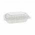 EarthChoice Vented Microwavable MFPP Hinged Lid Container, 9 x 6 x 2.75, White, Plastic, 170/Carton (YCNW0207)
