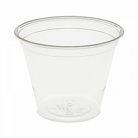 EarthChoice Recycled Clear Plastic Cold Cups, 9 oz, Clear, 975/Carton (YP9C)