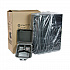 SmartLock Foam Hinged Lid Container, Large, 3 Compartments, 9 x 9.5 x 3.3, Black, 150/Carton (YHLB09030000)