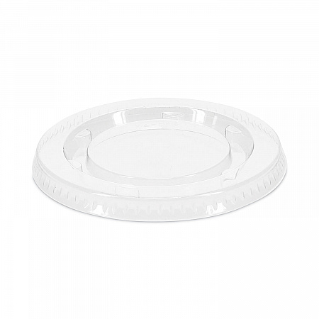 Plastic Portion Cup Lid, Fits 1.5 oz to 2.5 oz Portion Cups, Clear, 100/Pack, 24 Packs/Carton (YLS2FR)