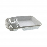 EarthChoice Carry-Safe Beverage Carrier, 8 oz to 24 oz, Two Cups + Food Tray, Natural, 200/Carton (YM527535)