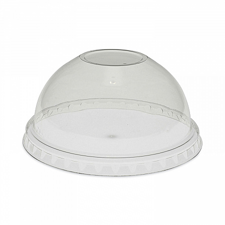 EarthChoice Strawless RPET Lid, Dome Lid, Fits 9 oz to 20 oz 