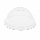 EarthChoice Strawless RPET Lid, Dome Lid, Fits 12 oz to 24 oz "B" Cups, Plastic, Clear, 1,020/Carton (YPDL24CNH)