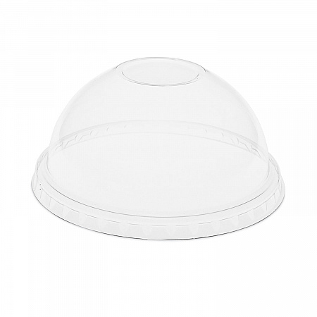 EarthChoice Strawless RPET Lid, Dome Lid, Fits 12 oz to 24 oz 