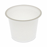 Plastic Portion Cup, 1 oz, Translucent, 200/Sleeve, 25 Sleeves/Carton (YS100)