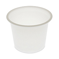 Plastic Portion Cup, 1 oz, Translucent, 200/Sleeve, 25 Sleeves/Carton (YS100)