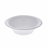 Placesetter Satin Non-Laminated Foam Dinnerware, Bowl, 12 oz, White, 1,000/Carton (YTH100120000)