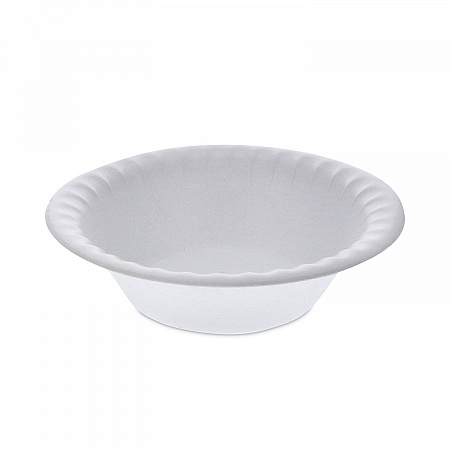 Placesetter Satin Non-Laminated Foam Dinnerware, Bowl, 12 oz, White, 1,000/Carton (YTH100120000)