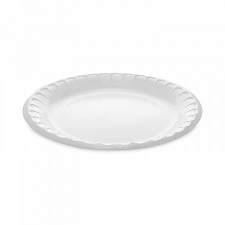 Placesetter Deluxe Laminated Foam Dinnerware, Plate, 8.88