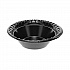 Placesetter Deluxe Laminated Foam Dinnerware, Bowl, 12 oz, Black, 1,000/Carton (YTKB00120000)