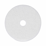Polishing Floor Pads, 20" Diameter, White, 5/Carton (4020WHI)