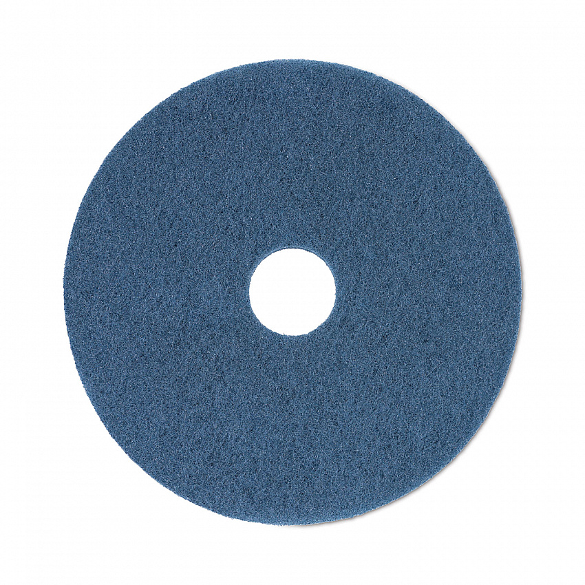 Scrubbing Floor Pads, 20" Diameter, Blue, 5/Carton (4020BLU)