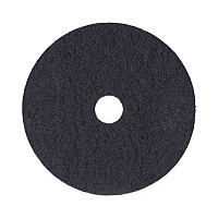 Stripping Floor Pads, 20" Diameter, Black, 5/Carton (4020BLA)