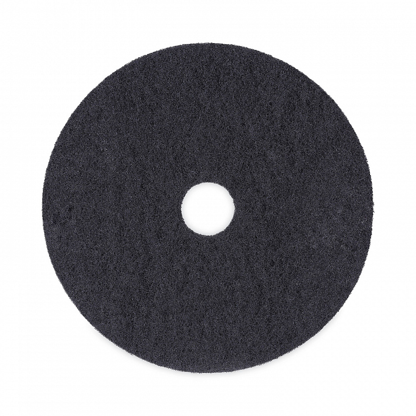 Stripping Floor Pads, 20" Diameter, Black, 5/Carton (4020BLA)