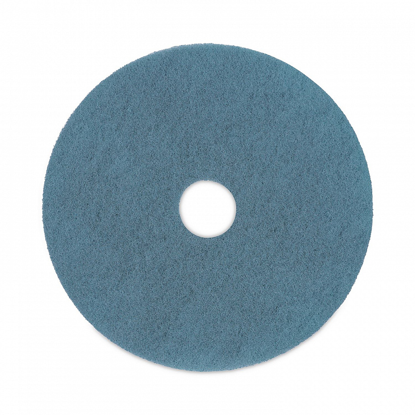 Burnishing Floor Pads, 20" Diameter, Aqua, 5/Carton (4020AQU)