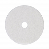 Polishing Floor Pads, 19" Diameter, White, 5/Carton (4019WHI)