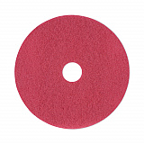 Buffing Floor Pads, 19" Diameter, Red, 5/Carton (4019RED)