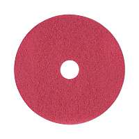 Buffing Floor Pads, 19" Diameter, Red, 5/Carton (4019RED)