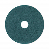 Heavy-Duty Scrubbing Floor Pads, 19" Diameter, Green, 5/Carton (4019GRE)