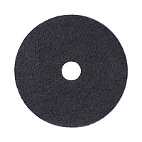 Stripping Floor Pads, 19" Diameter, Black, 5/Carton (4019BLA)