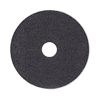 High Performance Stripping Floor Pads, 17" Diameter, Black, 5/Carton (4017HIP)
