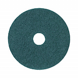 Heavy-Duty Scrubbing Floor Pads, 17" Diameter, Green, 5/Carton (4017GRE)