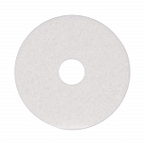 Polishing Floor Pads, 15" Diameter, White, 5/Carton (4015WHI)