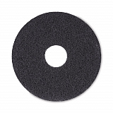Stripping Floor Pads, 13" Diameter, Black, 5/Carton (4013BLA)