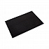 Rely-On Olefin Indoor Wiper Mat, Rectangular, Black Cut Pile Surface, 36