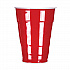 Easy Grip Disposable Plastic Party Cups, 9 oz, Red, 50/Pack, 12 Packs/Carton (C20950CT)