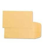 Quality Park Kraft Coin and Small Parts Envelope, #1, Square Flap, Gummed Closure, 2.25 x 3.5, Brown Kraft, 500/Box (50162)